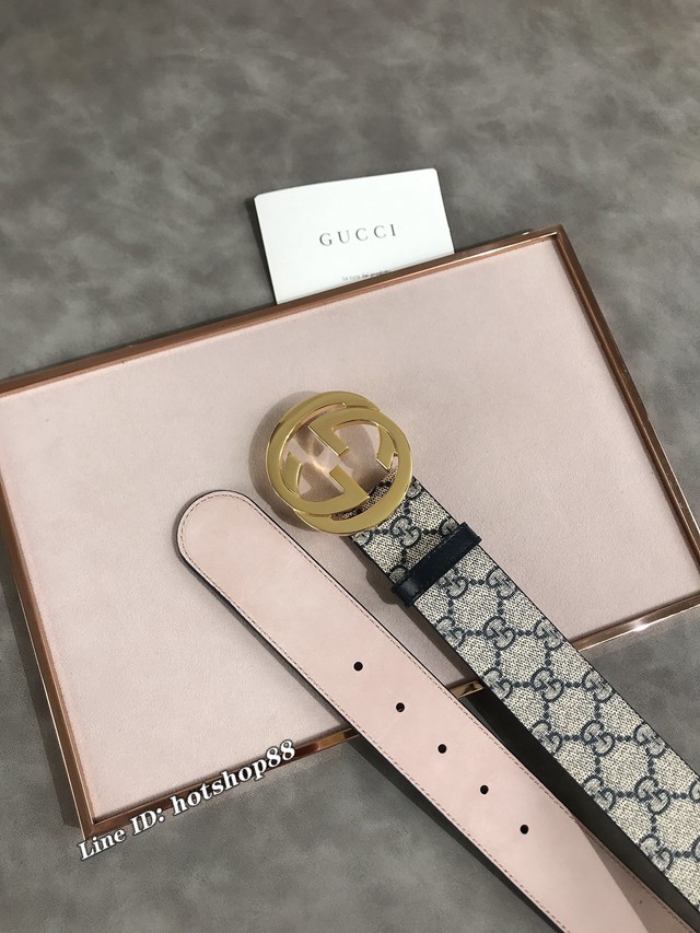 Gucci經典皮帶 古奇雙G腰帶  jjp1862